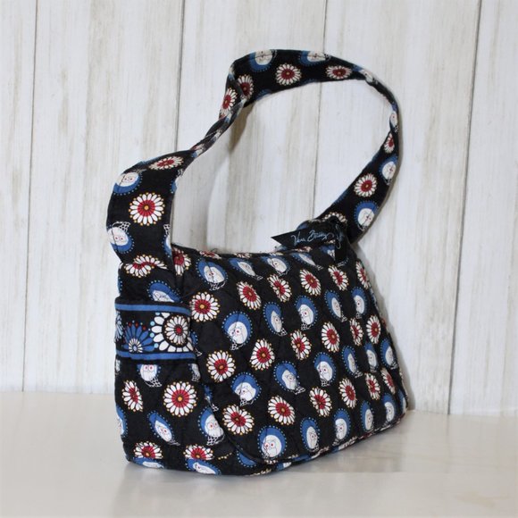 Vera Bradley "Night Owl" Print Small Bag - Picture 1 of 6